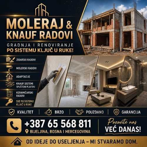 Moleraj i knauf