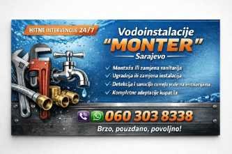 VODOINSTALATER I KERAMIČAR 